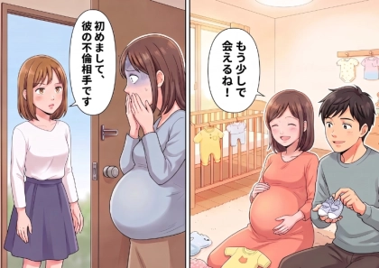 「初めまして!旦那さんの不倫相手です♡」妊娠中の幸せな日々が一変!?愛人がいきなり家にやってきたが⇒妻が強烈なカウンターで反撃に出る・・・