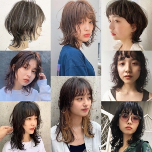 2020人気のネオウルフ×パーマ☆ショートからロングまでヘアカタ公開