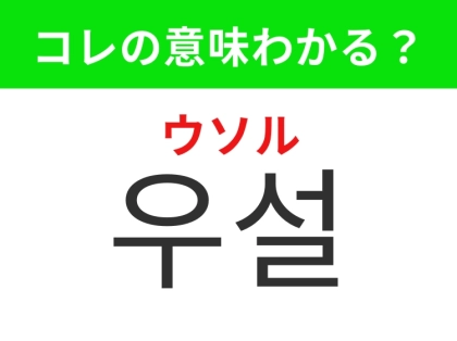 【韓国グルメ編】日本の焼肉屋さんでも人気のあのお肉!「우설(ウソル)」の意味は?