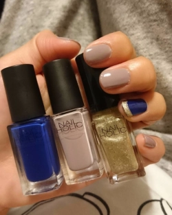 セルフネイル派必見！￥360で買えるネイルホリックでモード系ネイル♡