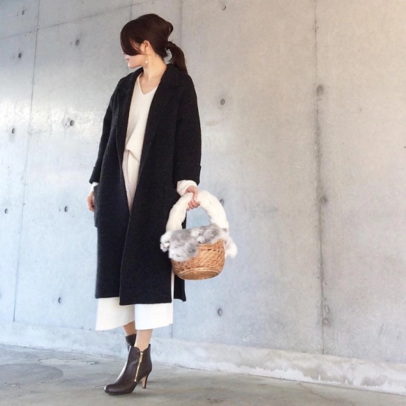 【2020】ガウチョパンツの冬の着こなしは？おしゃれで暖かいコーデとは