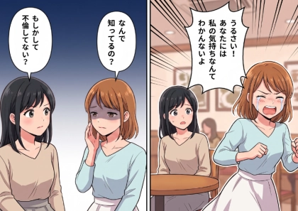 <後編>「職場の先輩と付き合い始めたんだ♡」親友から彼氏とのラブラブ写真を見せてもらったが…その直後、信じられない出来事が⇒なんと例の彼氏が“子ども”を連れていて・・・