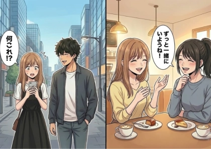 「私たちは一生親友だよ!絶対に離れないで!」まるで恋人のように束縛してくる友達…内緒で初恋の人とデートへ行くが⇒「私を裏切ったわね!」恐怖のLINEが送られてきて・・・