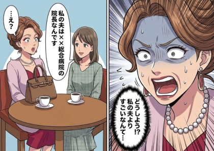 <後編>「そんな安っぽい服が似合うなんて尊敬!ペラペラすぎて私は着こなせな~い」セレブ自慢ばかりのママ友にうんざり⇒「私の夫は医者なのよ♡」ママ友がいつもの自慢話でまさかの墓穴を掘ることに・・・