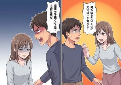 <後編>「今日だけお風呂掃除をお願いしていい?この洗剤ならこすらずに汚れが落ちるから」普段全く家事をやらない夫に頼んだらモラハラ発動!?⇒「きったねぇな!ちゃんとこすれよ!」と怒鳴られて・・・