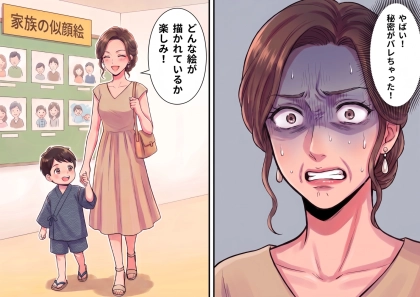 <後編>「この秘密が保育園でバレたら…私の人生終わり!?」真実の姿を隠して完璧ママを演じる日々。ある日、園の夏祭り会に気合十分で参加すると⇒「きれいで羨ましすぎる!」周りから大絶賛されたが・・・