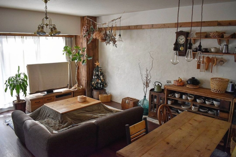 ダサく見えないおしゃれこたつとインテリアカラーの法則!