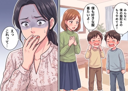<後編>「お下がりあげる!遠慮しないでいいからね!」と毎回ボロボロの古着を渡してくるママ友。ある日、丁寧にラッピングされたプレゼントを渡されたが⇒中身は想像を絶する“気持ち悪すぎるモノ”で・・・
