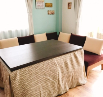 この冬こそおしゃれなダイニングこたつが欲しい！おすすめやこたつ布団も