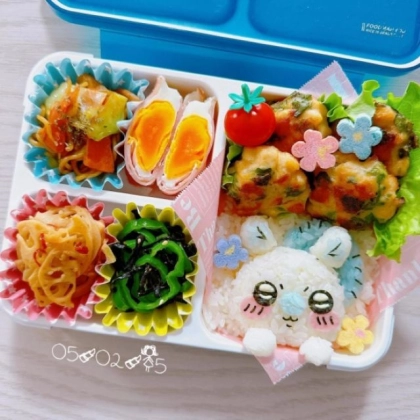 【ちいかわのキャラ弁】簡単！ハチワレ・うさぎなどのお弁当実例や作り方、便利グッズも