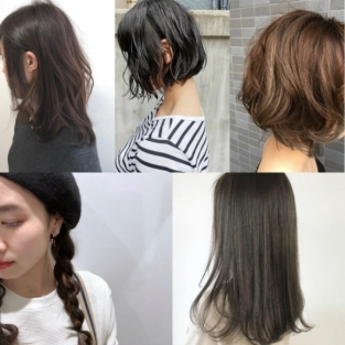 ワンレンの髪型に似合う顔型って?ワンレンアレンジも!