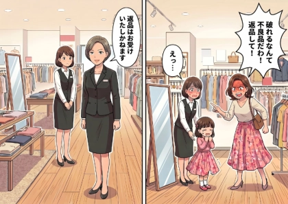 <後編>「素敵な親子を接客できて良かった♡」そう思った10分後、なんと豹変したママさんが来店!?⇒「どうしてくれるのよ!」いったいなぜ大激怒クレーマーになってしまったのか・・・