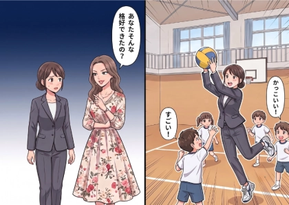 ＜後編＞「えっ共働きって旦那さんにも家事やらせるんだぁ～？」“専業主婦”アピールがしつこいママ友がマウント発言を連発⇒「あなた授業参観で恥かかないといいわねw」と明らかにバカにしてきて・・・