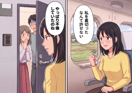 ＜後編＞「あなたの夫、単身赴任先で不倫してると思う」友人の指摘で芽生えた疑惑…探りを入れるために夫とビデオ通話するが⇒「どうして“それ”食べてるの？」ある果物が不倫の決定的証拠になって・・・