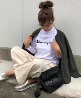 2,990円ユニクロのボアブルゾンがママのデイリーアウターに超使える！