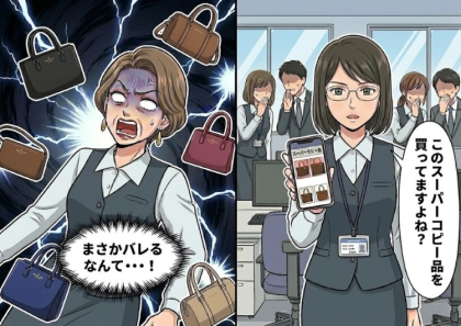 ＜後編＞「アンタの安い給料じゃブランドバッグは一生買えないわねw」毎日のようにハイブラ自慢をしてくるお局。しかし⇒「それ、本物ですか？」1人の社員の発言でお局が“地獄”を見ることに・・・