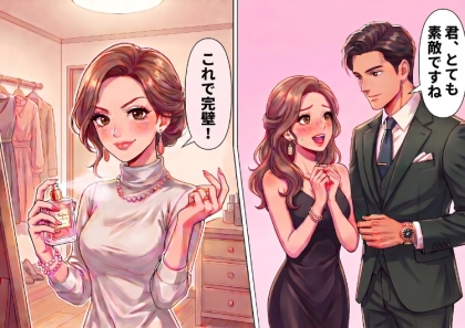 「素敵な香りで色気ムンムンに♡」ハイスペ男性と高級寿司屋デート!セレブ婚を夢見て気合いを入れて向かうが⇒「あれ、なんだか彼の様子がおかしい…」甘い夜はまさかの“鬼説教タイム”に・・・