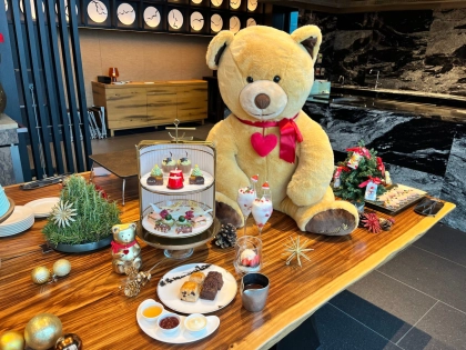 【ウェスティンホテル横浜】リンツチョコレートと3回目のコラボ♡華やかな“クリスマスアフタヌーンティーをご紹介!