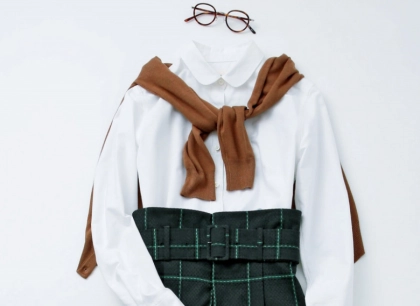 ニットシャツの重ね着でステキに見える！着こなしコーデを紹介