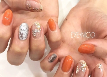 ネイルをオレンジにチェンジして!指先からハッピーになろう