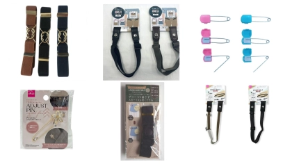 スカートのウエストを詰める100均グッズがすごい！ダイソー・セリア・キャンドゥ紹介