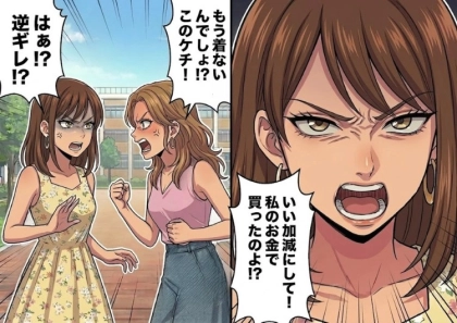 ＜後編＞「金欠だから日焼け止め貸して☆」いつも人の物を借りては遠慮なく使う友人。ある日、服を褒めてきたかと思えば⇒「それ、私にタダでちょうだい？」図々しさがエスカレートして・・・