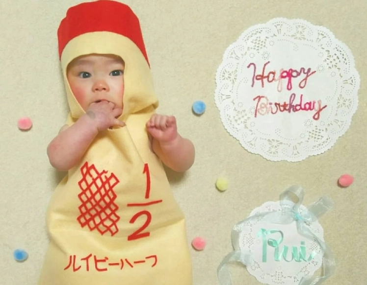 ハーフバースデーの写真は、今しか残せないとっておきの1枚を☆