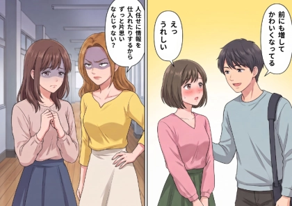 <後編>「私に任せて!片思いの彼との仲を取り持ってあげる!」サポート役を引き受けてくれた友人。しかし、ある日耳を疑う言葉が聞こえてきて⇒「あいつムカつくから嘘の情報教えた」裏切りが発覚・・・
