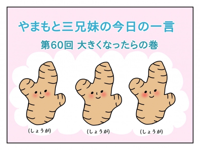 帰宅後、買い忘れに気づいたママに娘は…？【やまもと三兄妹の今日の一言】