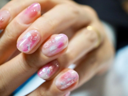 夏に最適!タイダイネイル♡セルフのやり方やおすすめデザイン集