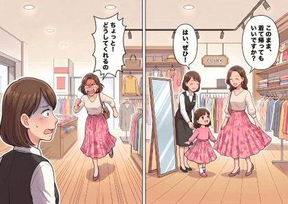「素敵な親子を接客できて良かった♡」そう思った10分後、なんと豹変したママさんが来店!?⇒「どうしてくれるのよ!」いったいなぜ大激怒クレーマーになってしまったのか・・・