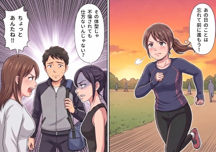 <後編>「夫がパーソナルジムに通っている理由がキモすぎる!」2人の時間がどんどん減っていくレス夫婦。少しでも夫と一緒にいようと、彼をジムまで迎えにいくが⇒なんと女性トレーナーとキスしていて・・・