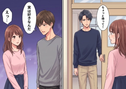 幼馴染のイケメン2人に挟まれてキラキラ大学生活!?「実は好きなんだ」ある日突然告白されたかと思いきや⇒「ちょっと待って!」もう1人のイケメンが乱入してきて・・・