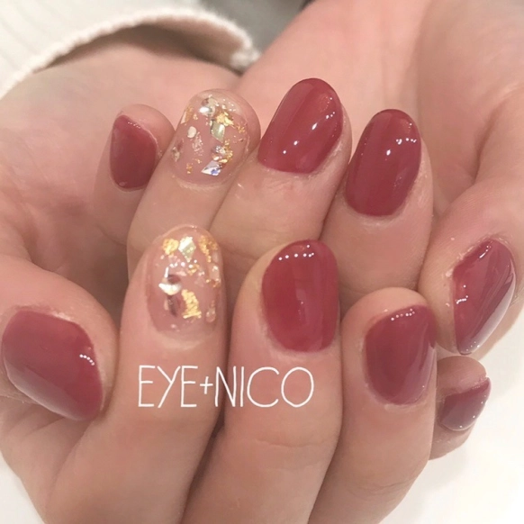 最旬ボルドーのネイルデザインをピックアップ！作り方も公開