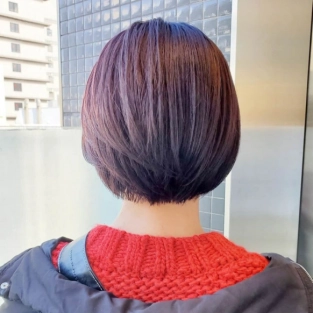 パープルアッシュは色落ちするとどうなる？ブリーチありのカラー集