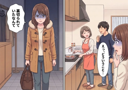 <後編>「料理上手の彼氏と同棲できて幸せ者すぎる♡」いつも出張から帰ると手料理を振る舞ってくれる彼氏。しかし、出張から早く帰宅すると⇒「え、女の声がする…?」料理を作っていたのは彼ではなく・・・