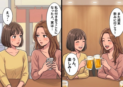 「職場の先輩とラブラブなの♡」いつも楽しそうに恋バナをする友人。しかし、彼氏の“不審な点”が徐々に明らかになっていき⇒「私の彼氏、実は…」友人から衝撃の事実を打ち明けられて・・・