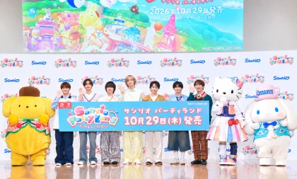 【なにわ男子】がサンリオキャラとゲームで奮闘！西畑大吾さん「アイドル界のサンリオと言えばなにわ男子」ゲームで親交深める