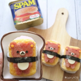 ピカチュウ・マイメロ・リラックマ♡みんなに見せたいキャラスパムおにぎり