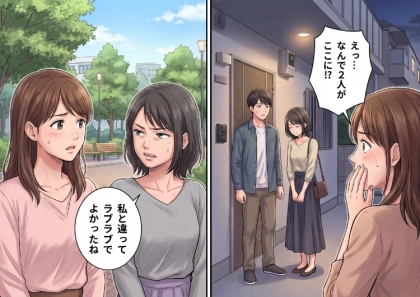 「私と違ってラブラブでよかったね」破局した途端に豹変!?彼氏と順調な私を妬んでくる友人。仲直りしようと彼女の家に向かうが⇒「え、なんで私の彼氏がここに…」衝撃の事実を知ってしまい・・・