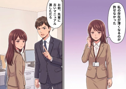 ＜後編＞「育休明けで職場復帰したら後輩にいじめられた！？」いつも睨みつけてくる新人。嫌われる原因が思い当たらずモヤモヤしていると⇒ある日、“恐ろしい罠”にはめられてしまい・・・