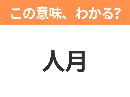 【ビジネス用語クイズ】「人月」の意味は？社会人なら知っておきたい言葉！