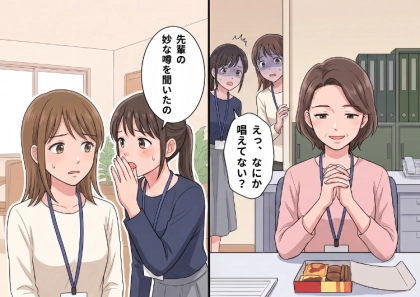 ＜後編＞「私のラッキーフードはトマトだから」⇒「え？食前のおまじない？」異動してきたアラフォー独女がランチで不思議な行動に！？真面目な彼女の“思わぬ一面”に驚愕・・・