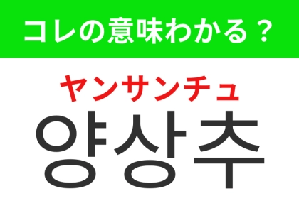 【韓国グルメ編】サラダに欠かせない緑の野菜！「양상추（ヤンサンチュ）」の意味は？