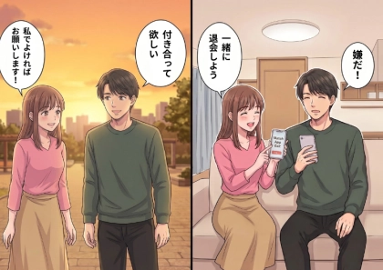 「私と付き合ったんだからマッチングアプリ削除して♡」⇒「はぁ！？嫌だよ！」念願の交際スタート直後に彼氏にお願いしたら、なんと即却下されてしまい・・・