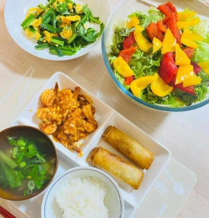 【春巻きに合う献立例】副菜・主菜のおかずや主食、スープまでおすすめメニュー紹介