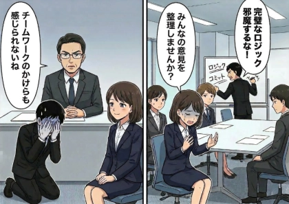 ＜後編＞「僕がリーダーやります！」就活のグループディスカッションで出会った頼もしい救世主！と思っていたのに⇒「お前らのアイデアはナンセンス！」チーム全員の意見を完全否定してきて・・・