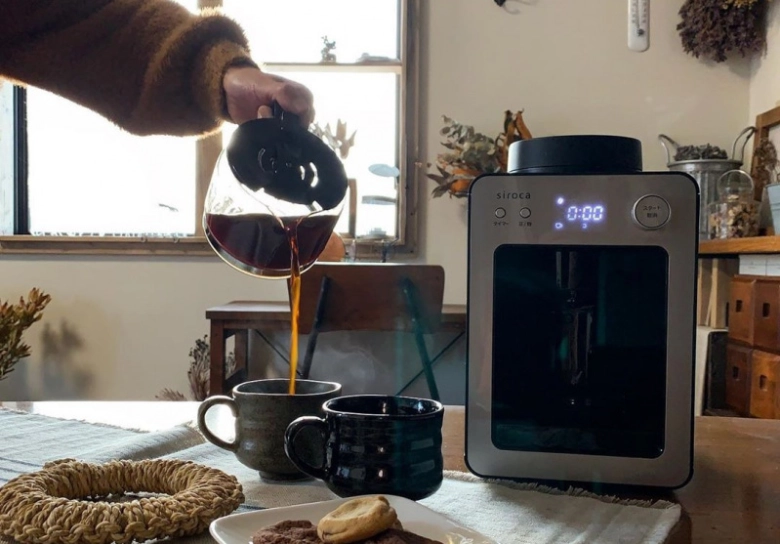 コーヒーメーカーはミル付きを選ぼう!おうちでも簡単にお店の味を満喫