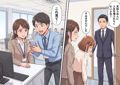 ＜後編＞「メモ取るより早いじゃん」会社で何でも撮影する新入社員！悪気のない“タイパ重視”の行動に先輩社員はモヤモヤ⇒SNSトラブルに発展の可能性も…新卒の行動に上司が下した決断とは？