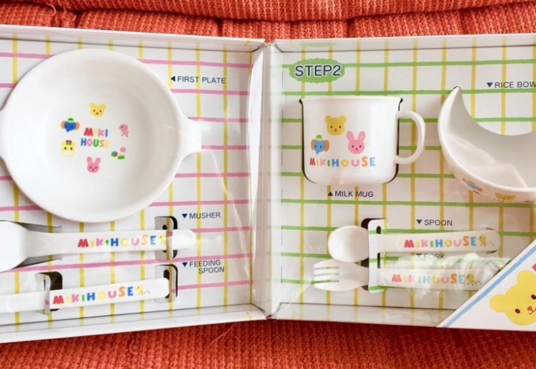 ミキハウスは食器もかわいい!ママも子どももごはんが楽しみに